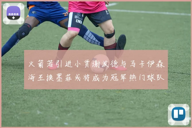 火箭若引进小贾谢泼德与马卡伊森海王换墨菲或将成为冠军热门球队